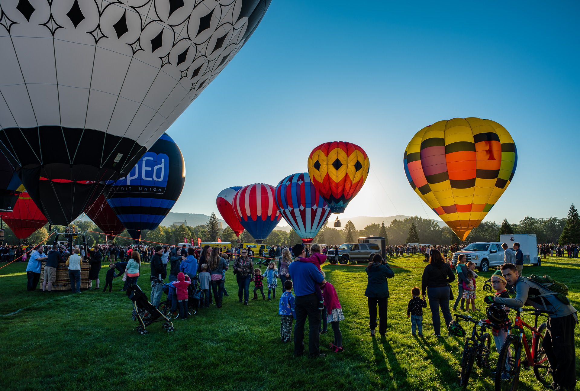 Spirit of Boise Balloon Classic Boise Event photographer Allen Baxter